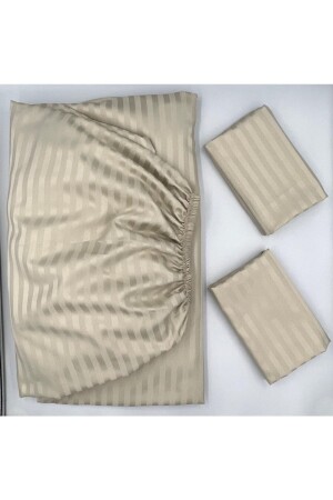 Saten Lastikli Çarşaf + Kapaklı Yastık Kılıfı (yüksek Köşe Derinliği ) ***son Trend*** - Pınarhome Collectıon