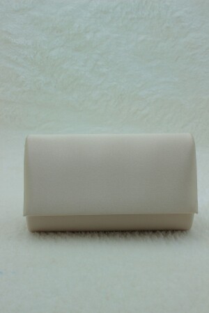 Satin Beige Abendkleid Tasche Clutch Portfolio Riemen Schulter- und Handtasche 2023 - 3