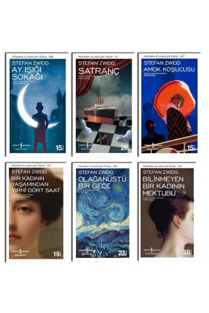 Satranç Stefan Zweig 6 Kitap Set - 1