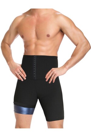 Sauna-Shorts Herren Schlankheitskur Zwei Größen Schlankheits-Body Shaper Sauna-Korsett-Shorts Thermal Mystic - 1