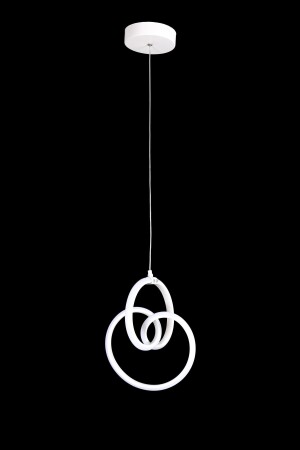 م.ن.ز-سابرينا التصميم الحديث غرفة المعيشة اللون الأبيض غرفة المطبخ القاعة الأبيض أدى ضوء العلق الشنابل SBR392 - Fer Avize