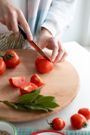 Schäl- und Schneidemesser für Obst und Gemüse, 12 cm. - Refika Birgül - 5