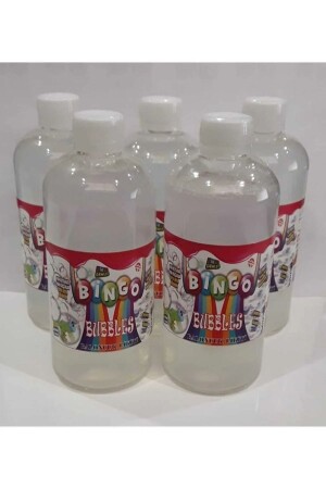 Schaumentfernungs-Wasserblasen-Flüssigkeit, Schaumpistole, Blasenflüssigkeit, 500 ml, dichte Formel, 3 Stück - 1