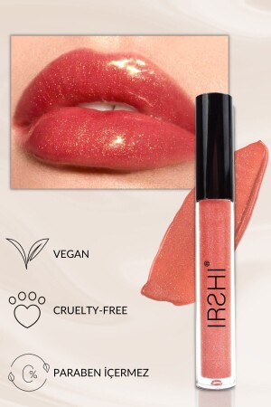 - Schimmernder Lipgloss - Schimmernder Lipgloss - Helios - Vegan und tierversuchsfrei - 5 ml - 1