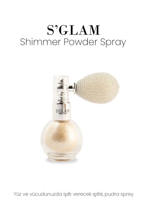 Schimmerndes Puderspray für Gesicht und Körper (SHİMMER POWDER SPRAY) - 2