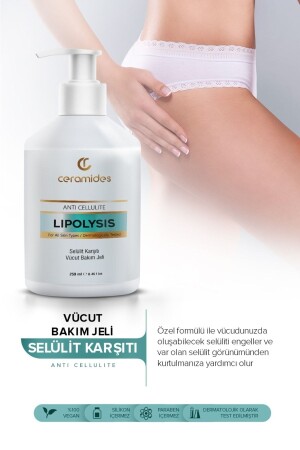 Schlankheits-, Straffungs- und Anti-Cellulite- und Dehnungsstreifen-Körperformungsgel 250 ml - 2