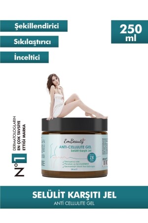 Schlankheits-, Straffungs- und Cellulite- und Dehnungsstreifenentfernungs-Körperformungsgel 250 ml - 1