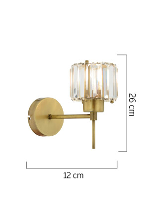 Schlichtes, 4-teiliges, antikes, 3-teiliges Wohnzimmer-Kronleuchter-Scope-Set aus Kristall und Stein in modernem Design, 7000-1146-11-04-03 - 3