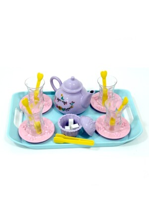 Schmal geschnittenes Tea-Time-Tablett-Spielset - 2