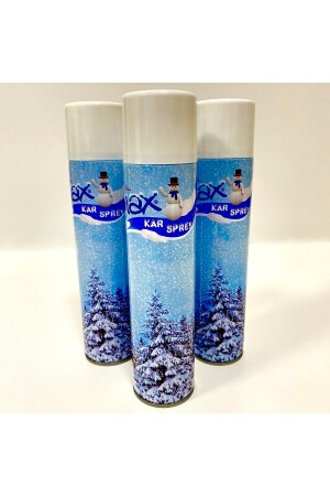 Schmelzendes Schneespray 3 Stück 300 ml SNOWPRAY - 1