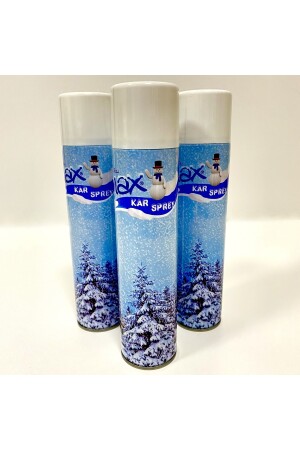 Schmelzendes Schneespray 3 Stück 300 ml SNOWPRAY - 2