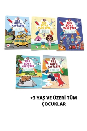 Schneiden Sie Farbpaste in einem Paket KBY ab - Çocuk Akademi