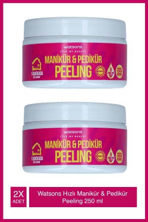 Schnelles Peeling für Maniküre und Pediküre, 250 g*2 PKTHZMNKSTIK - 1