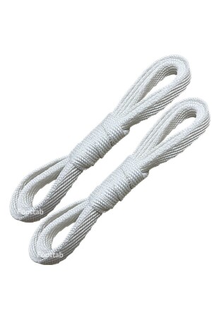 Schnürsenkel 120 cm flach Converse Laces Sports Schnürsenkel Seil-weiß - 1