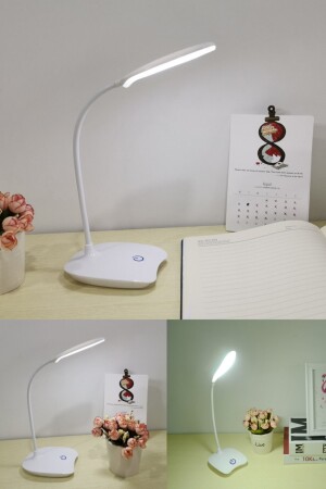 Schreibtischlampe mit 3 einstellbaren Lichtfunktionen, perfekt zum Lernen und Lesen von Büchern shhz008c - 2