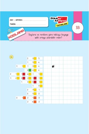 Schritt-für-Schritt-Einführung in das Coding-Robotik-Coding-Buch für Vorschulkinder - 5