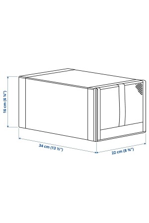 Schuhkarton - 22x34x16 cm - 8