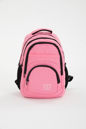 Schulrucksack 15' Laptopfach Damen – Mädchentasche Hellrosa Grundschule – Sekundarschule – Oberschule - 1