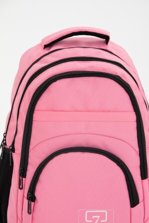 Schulrucksack 15' Laptopfach Damen – Mädchentasche Hellrosa Grundschule – Sekundarschule – Oberschule - 4