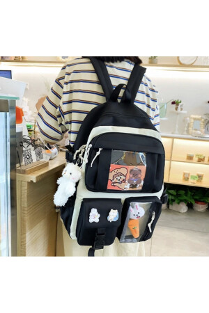 Schulrucksack-Set im koreanischen Stil mit Zubehör srtçntst - 4