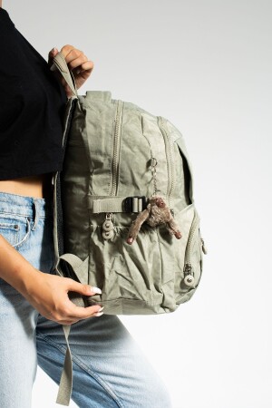 SCHULTASCHE MEGAGROßER RUCKSACK MIT MEHRFÄCHERN (MIT AFFE) - 1