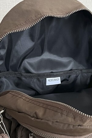 Schultasche, Unisex, mittelgroß, wasserdicht, Klinkerstoff, Nerz, Reise-Laptoptasche, wasserdichte Schultasche - 5