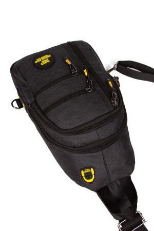 Schulter- und Hüfttasche aus Leinen mit Ohren und USB-Anschluss (17 x 28 cm) zeybags2033 - 5