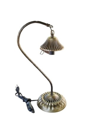 Schwanenhalsständer für 45 cm antike Kürbislampe und Mosaiklampe DVE57841 - 3