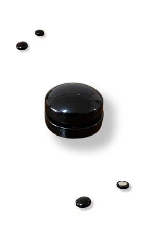 Schwarz 3 Paar magnetische Schalschnallen – Schal- und Schalmagnet Schwarz - 6