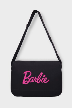 Schwarze Barbie-Umhängetasche mit Schriftzug EFBUTIK12568 - 2