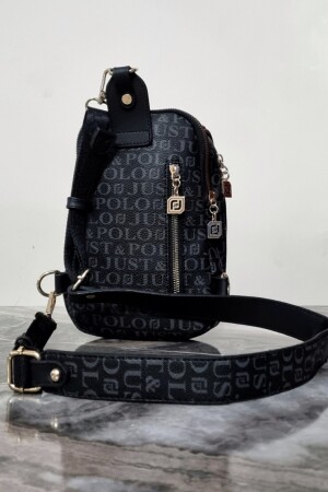 Schwarze Bodybag für Damen, Bodybag tmjust2044 - 6