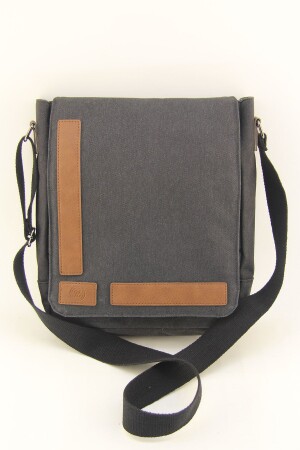 Schwarze Canvas-wasserdichte Postboten-Business-Schule-Aktentasche, Laptop-Tasche (Handtaschen-Geschenk) - 4