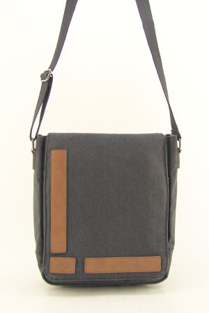 Schwarze Canvas-wasserdichte Postboten-Business-Schule-Aktentasche, Laptop-Tasche (Handtaschen-Geschenk) - 5