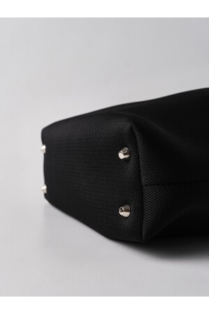 Schwarze Clutch-Handtasche für Damen - 4