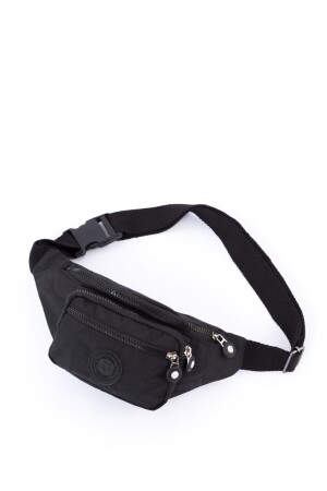 Schwarze Crinkle-Hüfttasche für Damen BAGZY1012 - 2