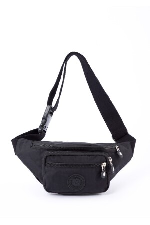 Schwarze Crinkle-Hüfttasche für Damen BAGZY1012 - 4