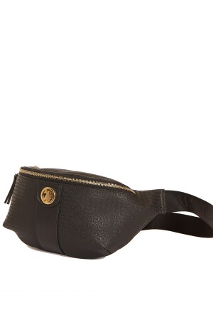 Schwarze Damen-Gürteltasche Us3071 - 4