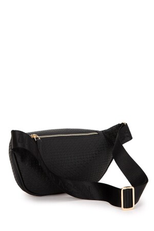 Schwarze Damen-Gürteltasche Us8007 - 6