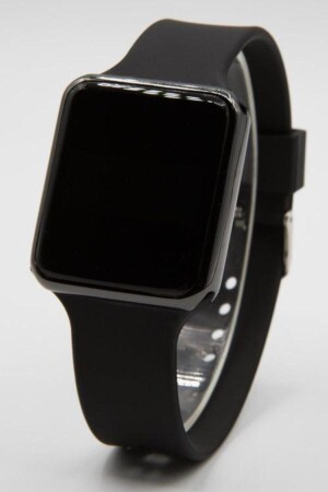Schwarze digitale Touchscreen-Unisex-Armbanduhr U-2003 - 1