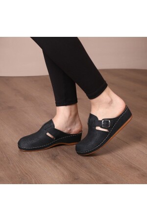 Schwarze Farbe Home Hospital Doctor Nurse Cook Sabo Hausschuhe TYC00843541834 - Fatex