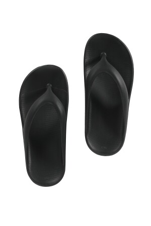 Schwarze Flip-Flops für Damen - 1