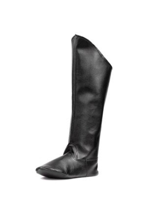 Schwarze kaukasische Unisex-Stiefel - 1