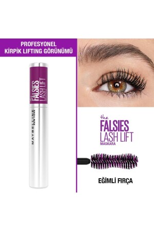 Schwarze Mascara mit Falsies Lash Lift Lifting-Effekt - 1