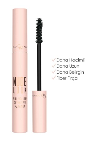 Schwarze Mascara – Nude Look Full Volume Definitive Mascara 8691190967482 - 2