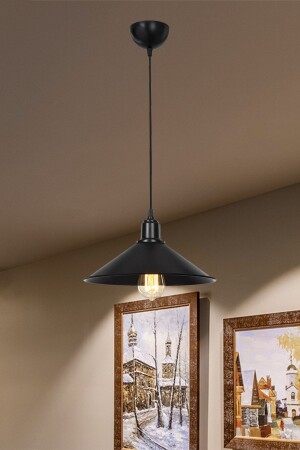 Schwarze Pendelleuchte, Kronleuchter, Wohnzimmer, Küche, Flur, Schlafzimmer, Lampe, Kronleuchter2 - 1