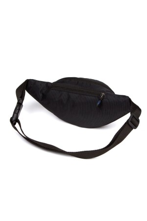 Schwarze Schulter- und Hüfttasche zum Umhängen mit wasserdichtem Kopfhörerausgang zey812bags - 4