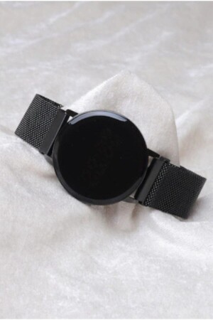 Schwarze Unisex-Armbanduhr mit magnetischem Touch SKS0001 - 1