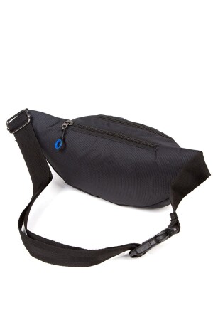 Schwarze Unisex wasserdichte Kopfhörer-Auslass-Kreuzgurt-Schulter-Sport-Hüfttasche für tägliches Wandern im Freien 802 - 8
