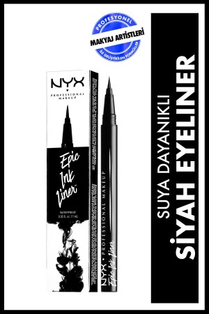 Schwarzer Eyeliner – Epic Ink Liner 800897085605 NYXPMUEIL - 1