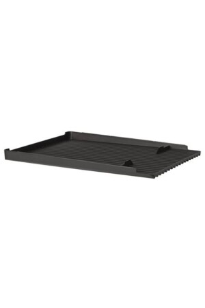 Schwarzer Geschirrkorb 40x31 cm Meridyendukkan Geschirrkorb Arbeitsplatte Ikea-Korb schwarz - 1